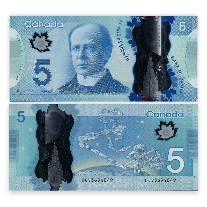 Canada Banknote / Uncirculated Canada 2013 5 Dollars | P-106C