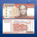 Chile Banknotes / Uncirculated Chile Set 5 Pcs 1000-2000-5000-10000-20000 Pesos 2016/2021 | P-161/165