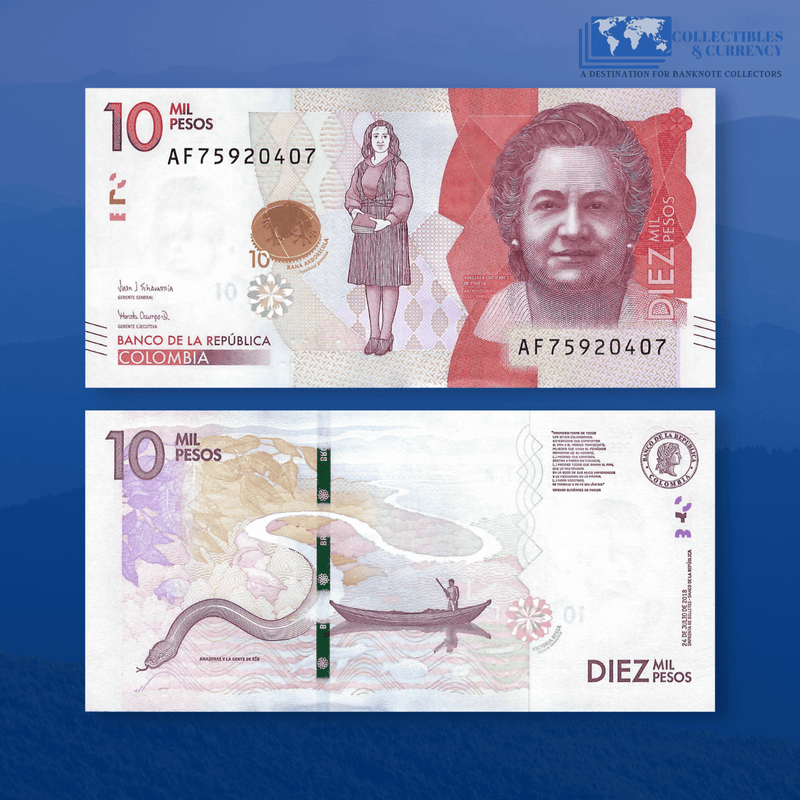 Colombia Banknote / Uncirculated Colombia 2020 10000 Pesos | P-New