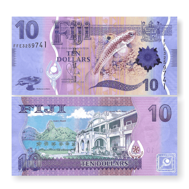 Fiji Banknote / Uncirculated Fiji 2013 10 Dollars | P-116