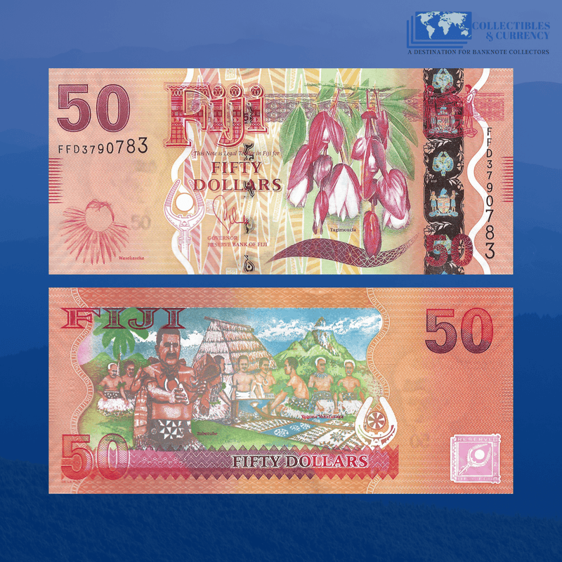 Fiji Banknote / Uncirculated Fiji 2013 50 Dollars | P-118