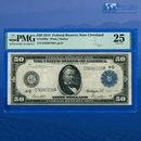Fr.1039a 1914 $50 Fifty Dollars FRN Cleveland, PMG 25 Comment