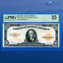 Fr.1173 1922 $10 Ten Dollars Gold Certificate, PMG 25