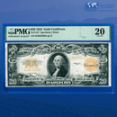 Fr.1187 1922 $20 Twenty Dollars Gold Certificate, PMG 20