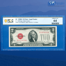 Fr.1508 1928G $2 Two Dollars Legal Tender Note, PCGS 64
