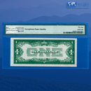 Fr.1602 1928B $1 One Dollar Silver Certificate "FUNNYBACK", PMG 58 EPQ