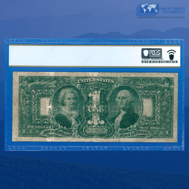 Fr.225 1896 $1 One Dollar Silver Certificate "EDUCATIONAL NOTE", PCGS 10