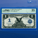 Fr.230 1899 $1 One Dollar Silver Certificate "BLACK EAGLE", PMG 35