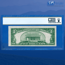 Fr.2307 1934A $5 Silver Certificate Yellow Seal "North Africa", PCGS 35