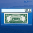 Fr.2307 1934A $5 Silver Certificate Yellow Seal "North Africa", PCGS 35