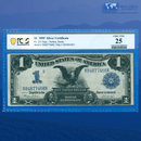 Fr.233 1899 $1 One Dollar Silver Certificate "BLACK EAGLE", PCGS 25