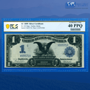 Fr.233 1899 $1 One Dollar Silver Certificate "BLACK EAGLE", PCGS 40 PPQ