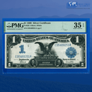 Fr.235 1899 $1 One Dollar Silver Certificate "BLACK EAGLE", PMG 35 EPQ