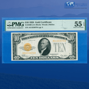 Fr.2400 1928 $10 Ten Dollars Gold Certificate, PMG 55 EPQ