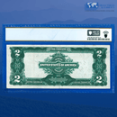 Fr.249 1899 $2 Two Dollars Silver Certificate "MINI PORTHOLE", PCGS 30