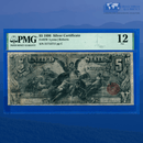 Fr.270 1896 $5 Five Dollars Silver Certificate "EDUCATIONAL NOTE", PMG 12