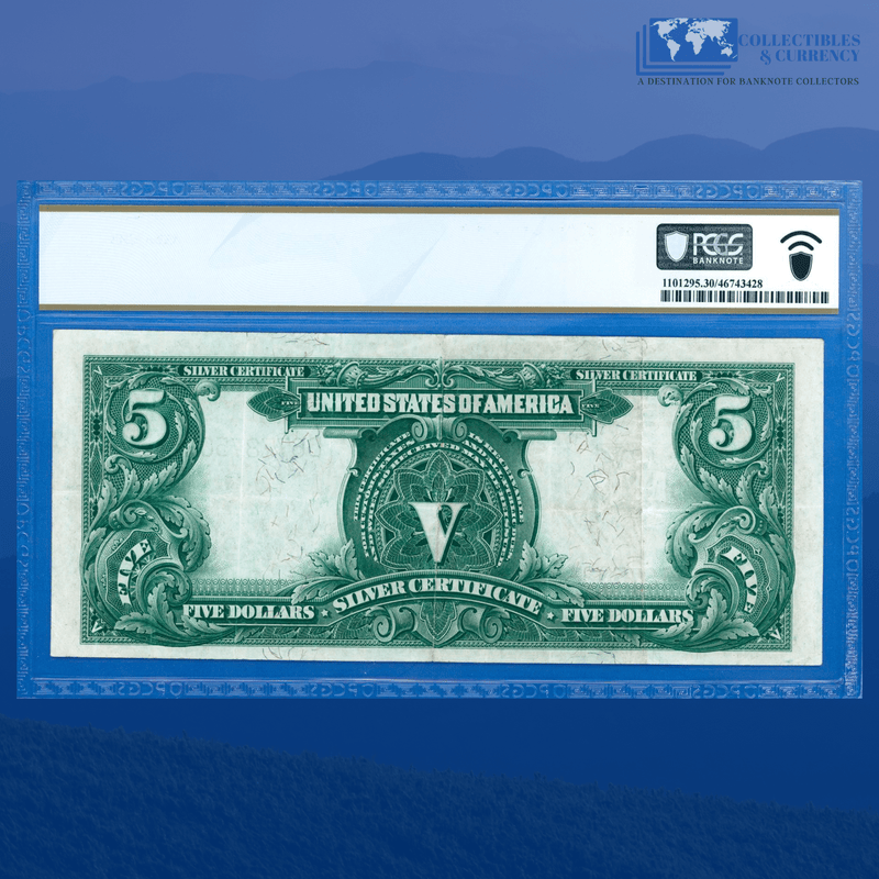 Fr.273 1899 $5 Five Dollars Silver Certificate "CHIEF NOTE", PCGS 30