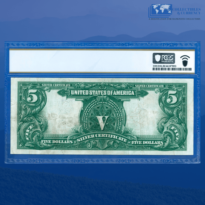 Fr.277 1899 $5 Five Dollars Silver Certificate "CHIEF NOTE", PCGS 30