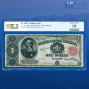 Fr.352 1891 $1 One Dollar Treasury Note, PCGS 15