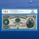 Fr.357 1891 $2 Two Dollars Treasury Note, PCGS 20