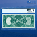 Fr.39 1917 $1 One Dollar Bill "SAWHORSE REVERSE" Legal Tender Note, PCGS 40
