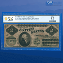 Fr.41e 1862 $2 Two Dollars Bill Legal Tender Note, PCGS 12