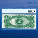 Fr.60 1917 $2 Two Dollars Bill "BRACELET REVERSE" Legal Tender Note, PCGS 30
