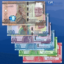 Gambia Banknotes / Uncirculated Gambia Set 6 Pcs 5-10-20-50-100-200 Dalasis | P-31-36