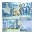 Ghana Banknote / Uncirculated Ghana Set of 6 Pcs 1-2-5-10-20-50 Cedis 2015(2016) | P-37-42