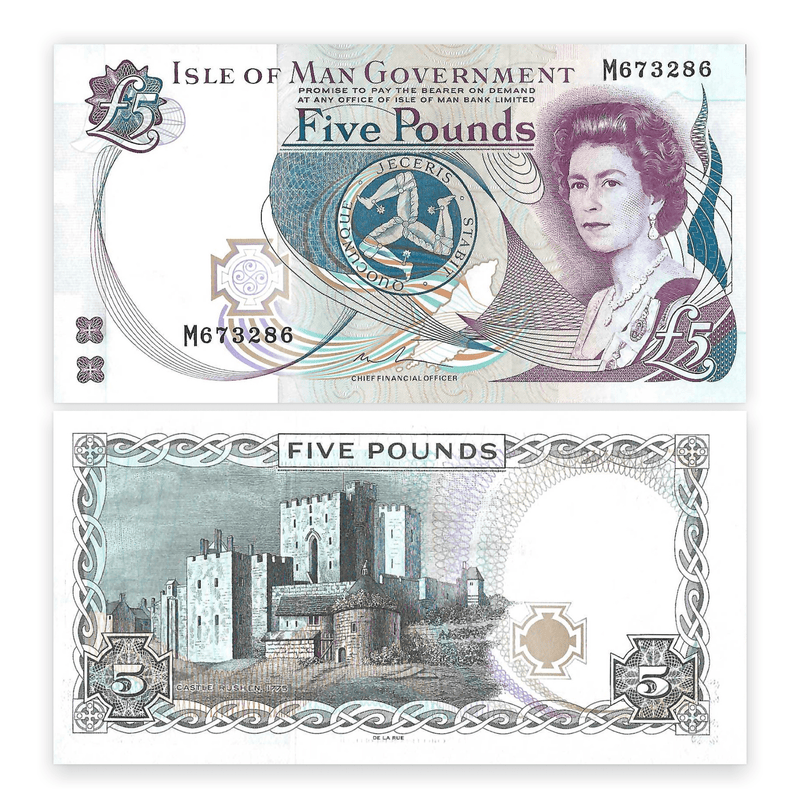 Isle of Man Banknote / Uncirculated Isle of Man 2015 5 Pounds | P-48