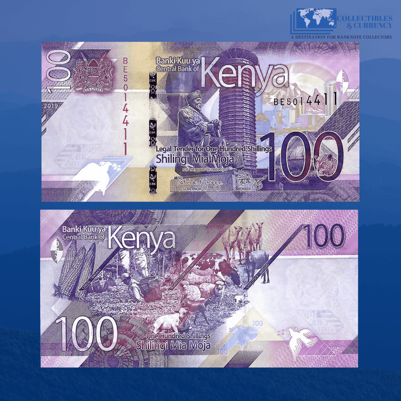 Kenya Banknote / Uncirculated Kenya 2019 100 Shillings | P-New