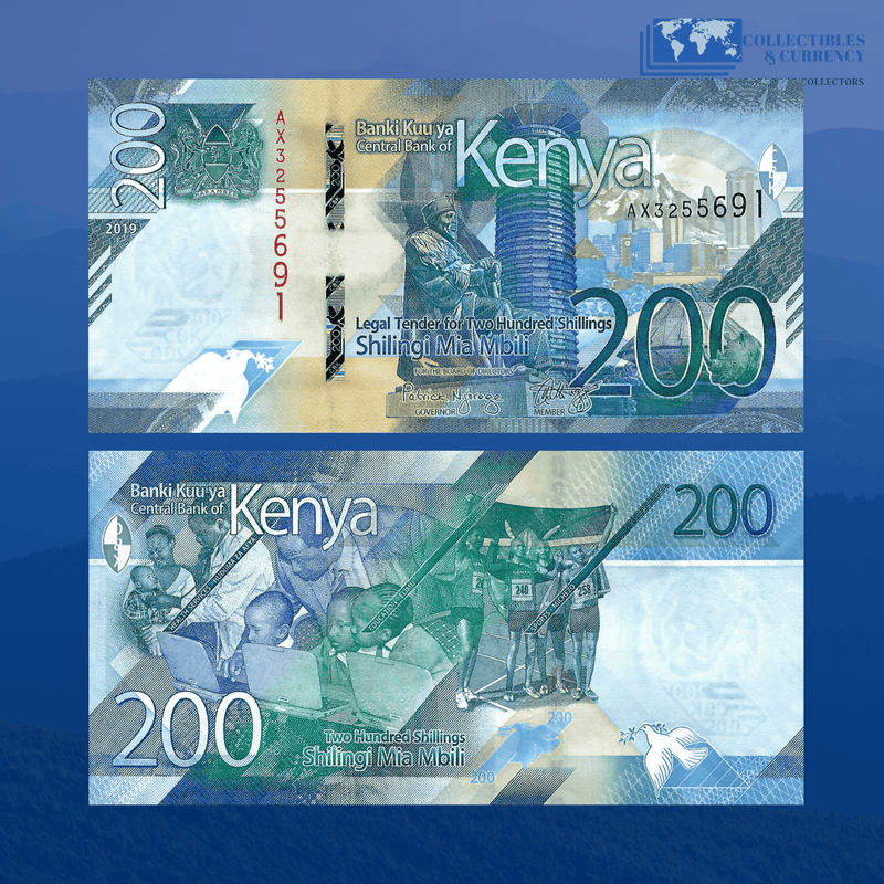 Kenya Banknote / Uncirculated Kenya 2019 200 Shillings | P-W54