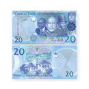 Lesotho Banknotes / Uncirculated Lesotho Set 5 Pcs 2010/2015 10-20-50-100-200 Maloti | P-21-25