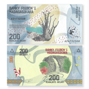 Madagascar Banknotes / Uncirculated Madagascar Set of 8 Pcs 2017 100-20.000 Ariary