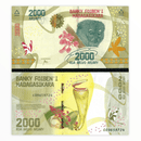 Madagascar Banknotes / Uncirculated Madagascar Set of 8 Pcs 2017 100-20.000 Ariary