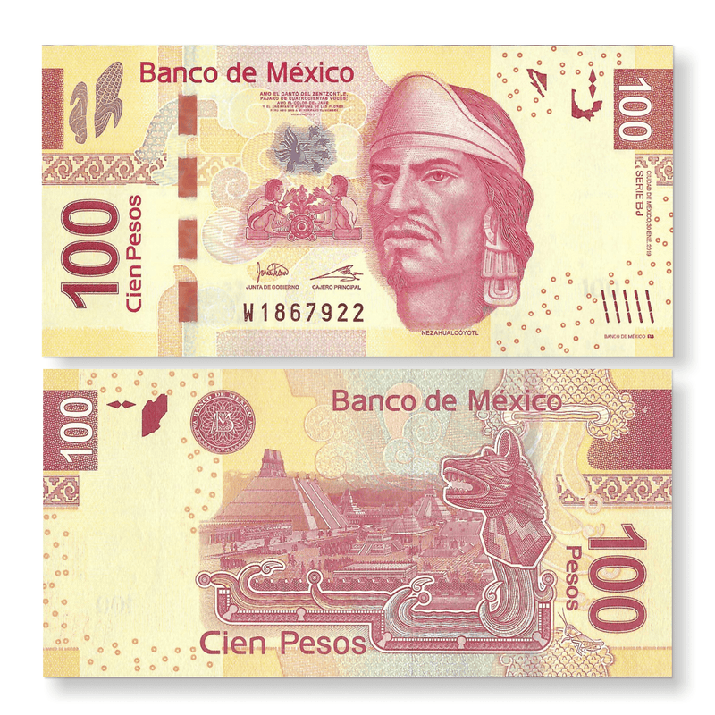 Mexico Banknote / Uncirculated Mexico 2020 100 Pesos | P-New