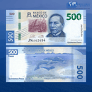 Mexico Banknotes / Uncirculated Mexico Set 4 Pcs 20-50-100-200-500-1.000 Pesos 2021 | P-W132/W137