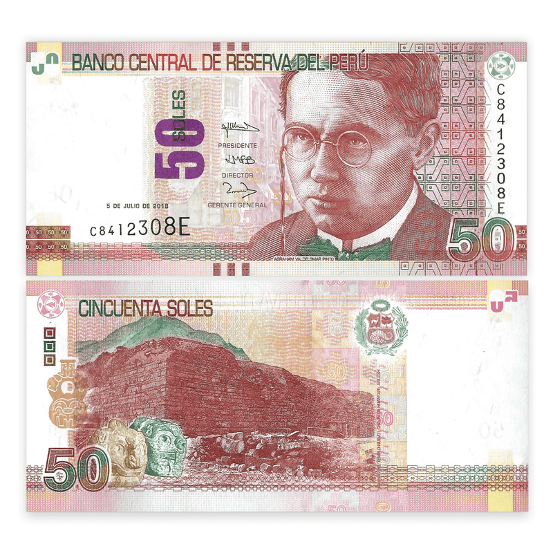Peru Banknote / Uncirculated Peru 2018 50 Soles | P-194
