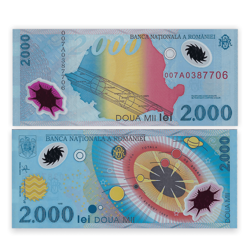 Romania Banknote / Uncirculated Romania 1999 2000 Lei | P-111A