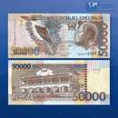 Sao Tome Banknotes / Uncirculated São Tomé Príncipe Set 5 Pcs 5.000-100.000 Dobras 2013 | P-65-66-67-68-69