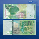 Sao Tome Banknotes / Uncirculated São Tomé Príncipe Set 6 Pcs 5-10-20-50-100-200 Dobras 2016/2020