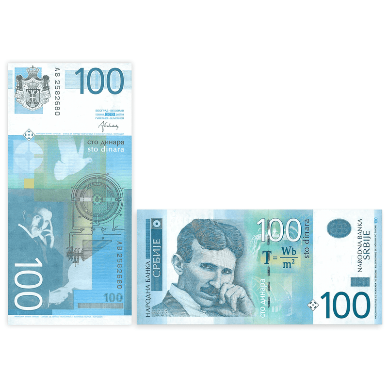 Serbia Banknote / Uncirculated Serbia 2013 100 Dinara | P-57B