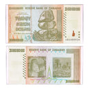 Zimbabwe Banknotes / Uncirculated Set 5 Pcs Zimbabwe Billion Banknotes 2008 Series AA/AB ( Uncirculated )