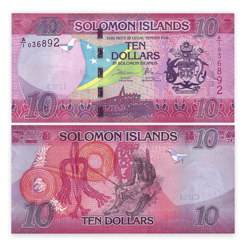 Solomon Islands Banknote / Uncirculated Solomon Islands 2017 10 Dollars | P-33