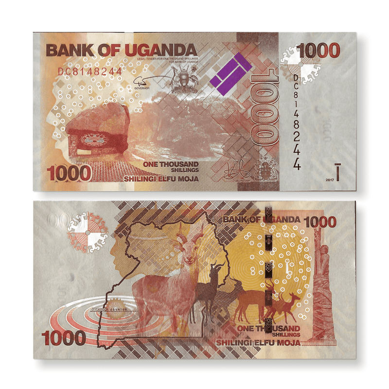 Uganda Banknote / Uncirculated Uganda 2017 1000 Shillings | P-49d
