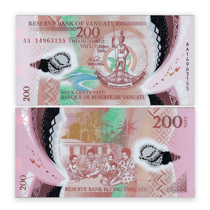 Vanuatu Banknote / Uncirculated Vanuatu 2014 200 Vatu | P-12