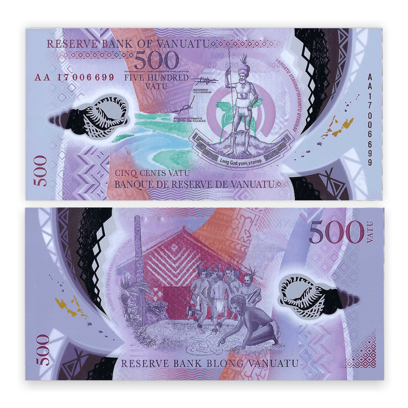 Vanuatu Banknote / Uncirculated Vanuatu 2018 500 Vatu | P-17