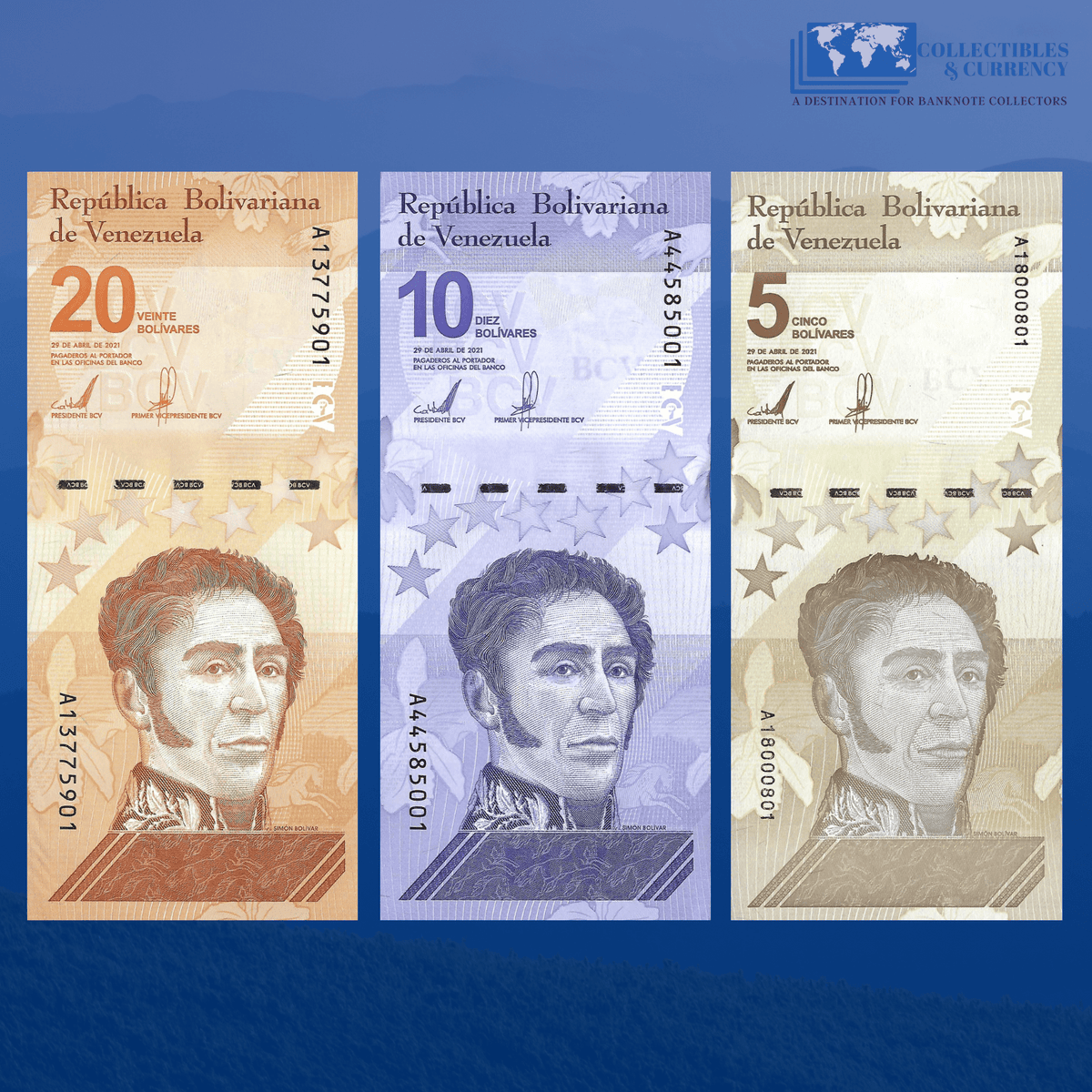 Venezuela 100 Bolivar Digitales, 2021, P-119, UNC - 10 PCS - Foto 3