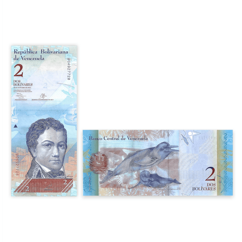 Venezuela Banknotes / Uncirculated Venezuela Set of 13 Pcs 2-100.000 Bolivares Fuerte 2007-2017