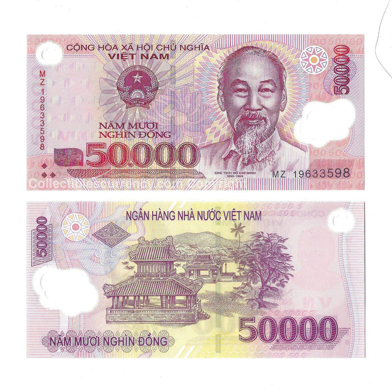 Vietnam Banknotes / Uncirculated Vietnam 50 000 Dong | P-121